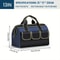1320in Heavy Duty Tool Bag 1680D Oxford Cloth Waterproof WearResistant High Capacity Electrician W 5