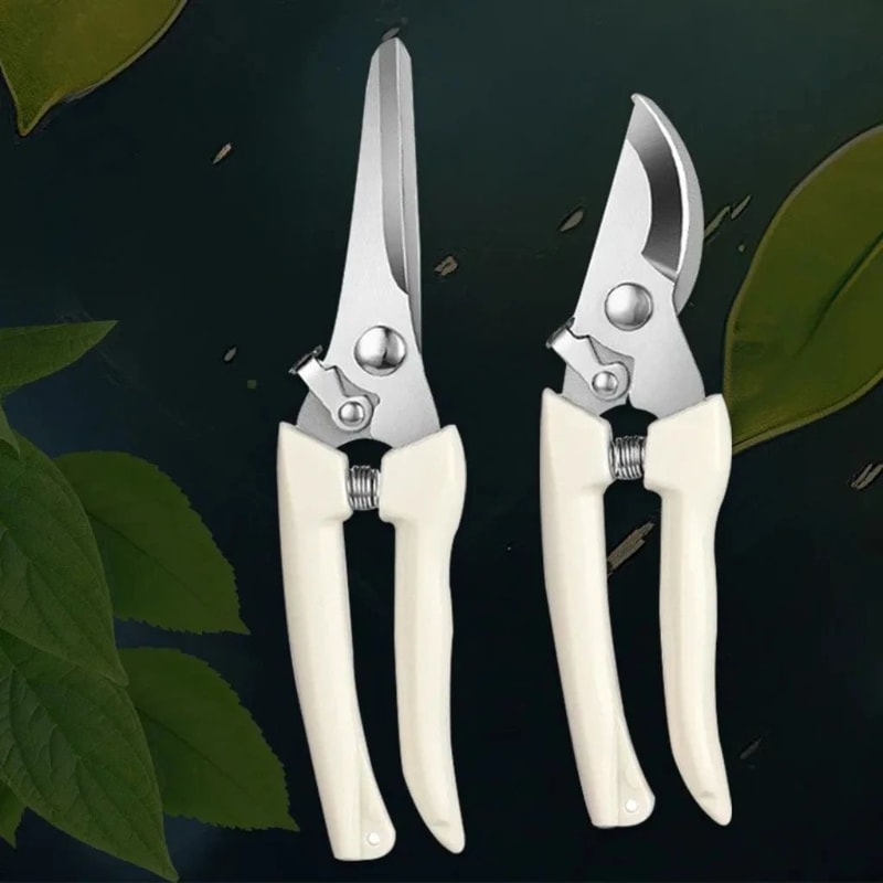 Stainless Steel Fruit Picking Pruning Shears Gardening Scissors For Tree Trimming Flower Cutting 1
