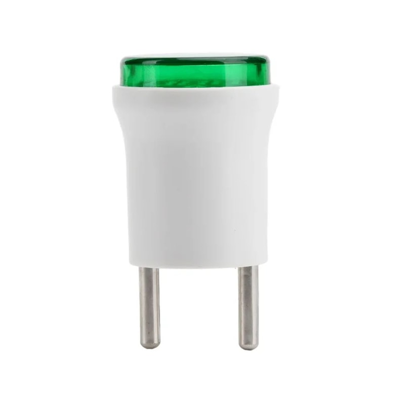 EU Plug LED Digital Voltmeter 50500V 30mm Round Panel Voltage Meter Indicator For Power Line Monito 2