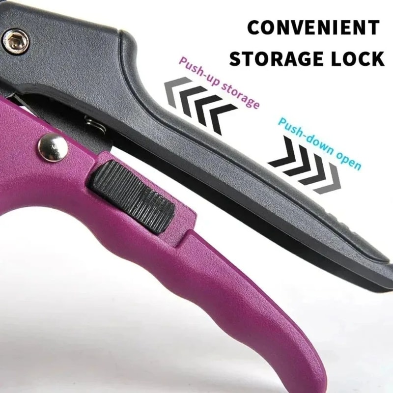 SK5 High Carbon Steel GearDriven Garden Pruning Shears Bypass Tree Trimmers For Effortless Rough B 3