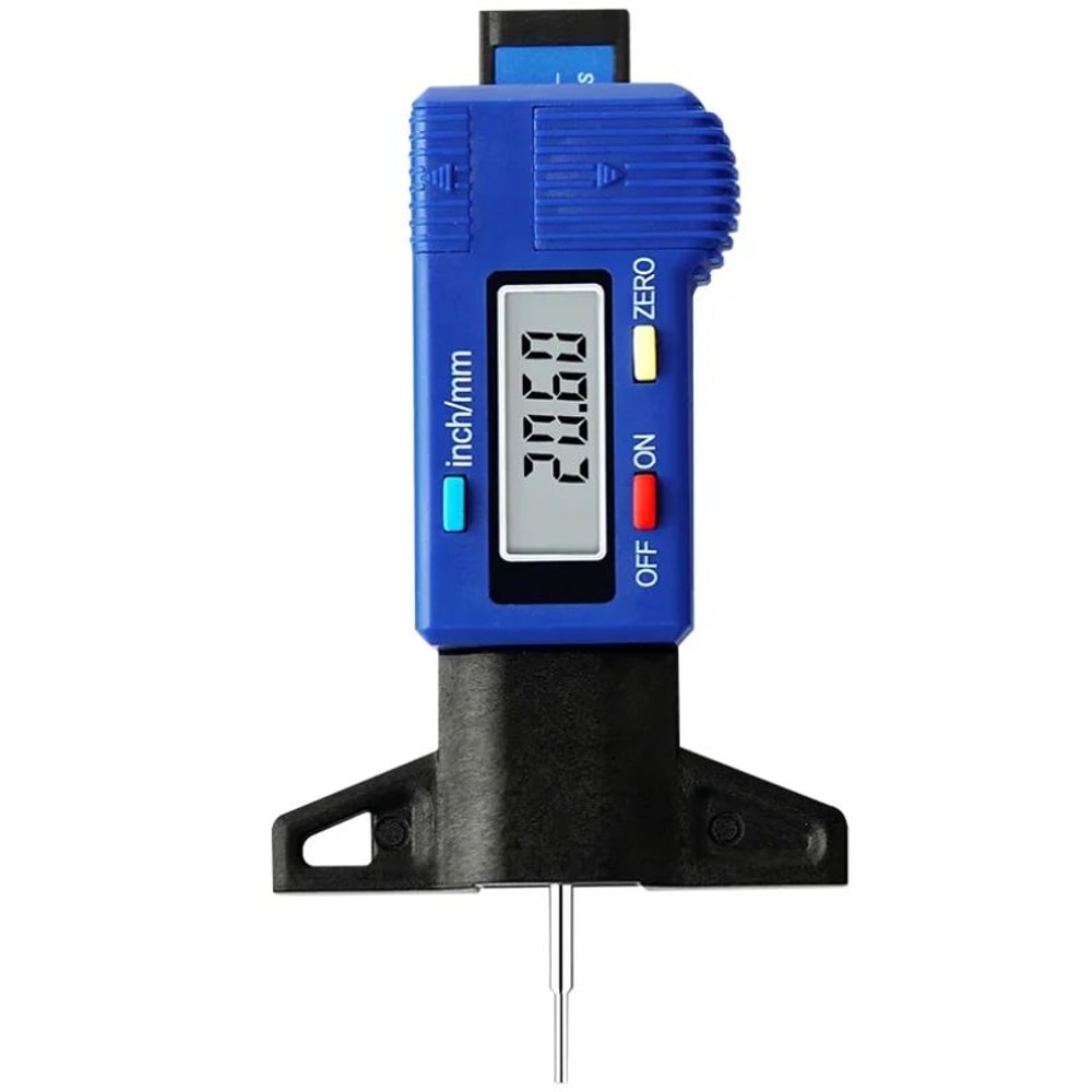Digital Tire Tread Depth Gauge With LCD Display Car Tyre Wear Meter Depth Caliper Measuring Tool A 5