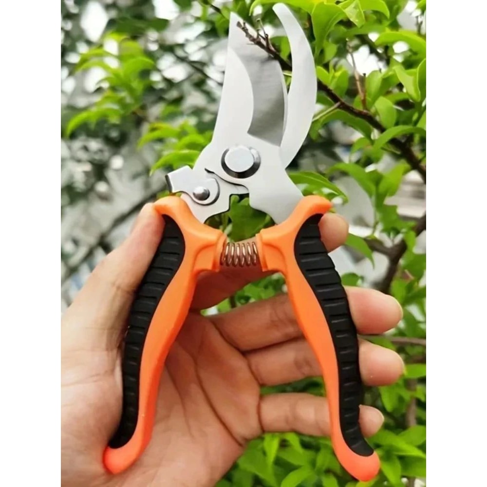 Stainless Steel Professional Pruning Shears Sharp Garden Secateurs For Branches Fruit Trees Flower 7