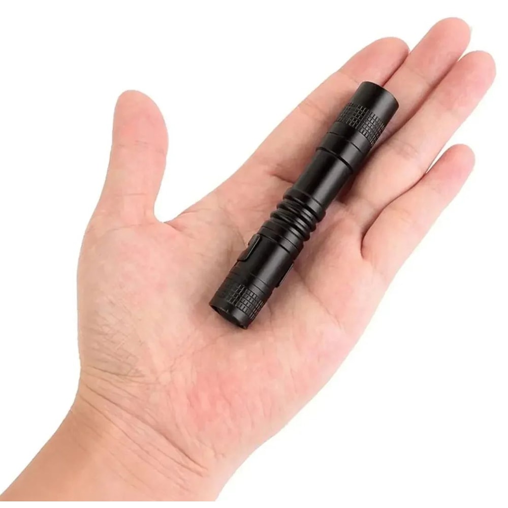 Mini LED Pen Flashlight Super Bright Portable Focus Beam Torch For Camping Outdoor Emergency Ever 8