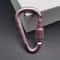 DShape Carabiner Clip MultiColor Safety Buckle Keychain Hook For Camping Hiking Travel Outdoor Ge 12