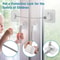 Child Safety Cabinet Drawer Lock With KeyCode AntiOpen Baby Proof Strap For Doors Fridge Home St 4
