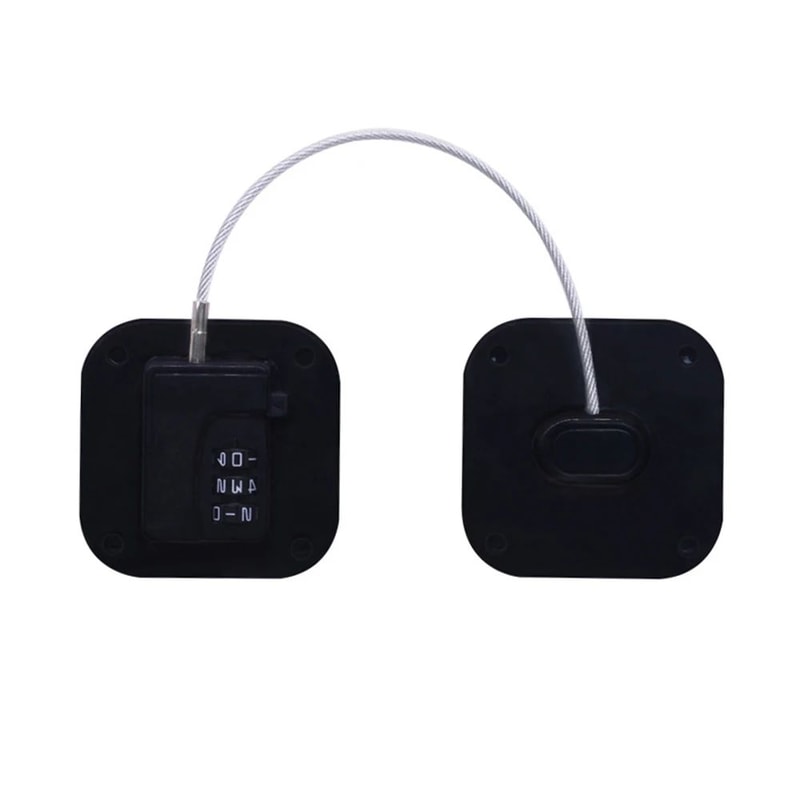 Child Safety Cabinet Drawer Lock With KeyCode AntiOpen Baby Proof Strap For Doors Fridge Home St 7