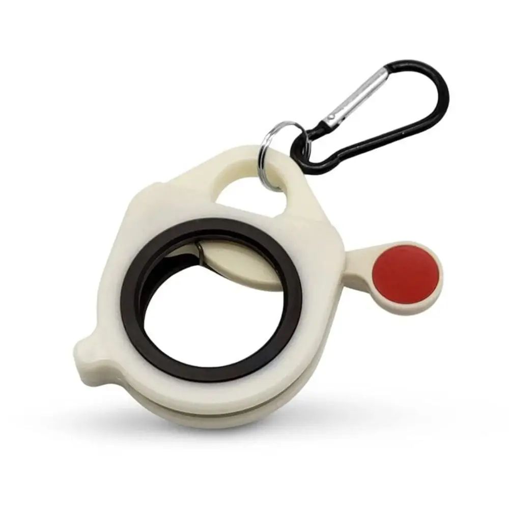 Fluorescent Cable Tie Organizer Holder Portable Square Zip Tie Storage Tool For Cable Management 11