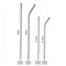 Reusable Stainless Steel Straws 2431in Straight Bent Replacement Straws For Stanley 30oz 40oz Tye 1