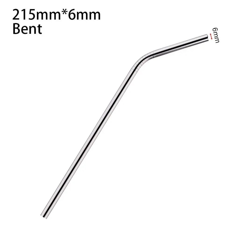 Reusable Stainless Steel Straws 2431in Straight Bent Replacement Straws For Stanley 30oz 40oz Tye 6