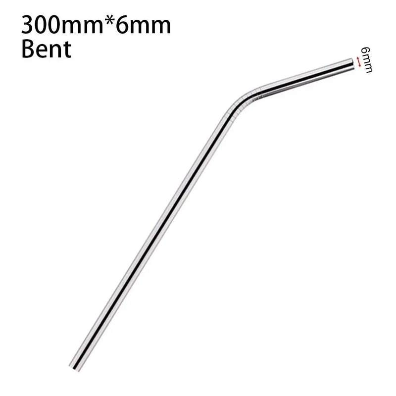 Reusable Stainless Steel Straws 2431in Straight Bent Replacement Straws For Stanley 30oz 40oz Tye 8