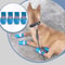 4 Pcs Waterproof Winter Dog Shoes Warm AntiSlip Snow Boots With Soft Sole Adjustable Paw Covers Fo 4