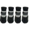 4 Pcs Waterproof Winter Dog Shoes Warm AntiSlip Snow Boots With Soft Sole Adjustable Paw Covers Fo 13