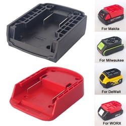 power tool battery adapter converter base | diy connector shell for makita, dewalt, worx & milwaukee lithium batteries
