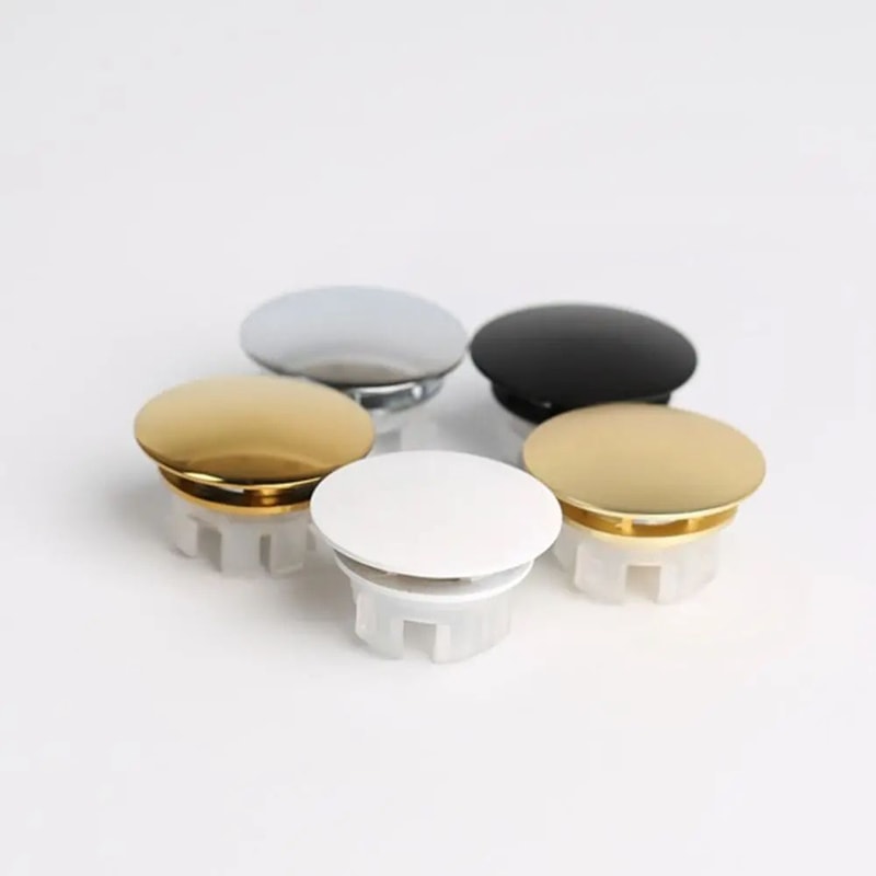 Round Sink Overflow Ring Cover Wash Basin Overflow Hole Trim Insert For Kitchen Bathroom Decorati 2