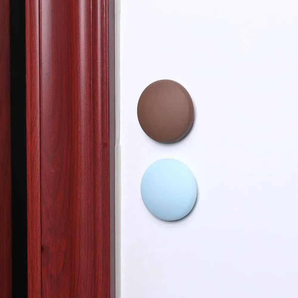 SelfAdhesive Silicone Door Stopper Pad AntiCollision Wall Protector Bumper AntiShock Door Handle C 1