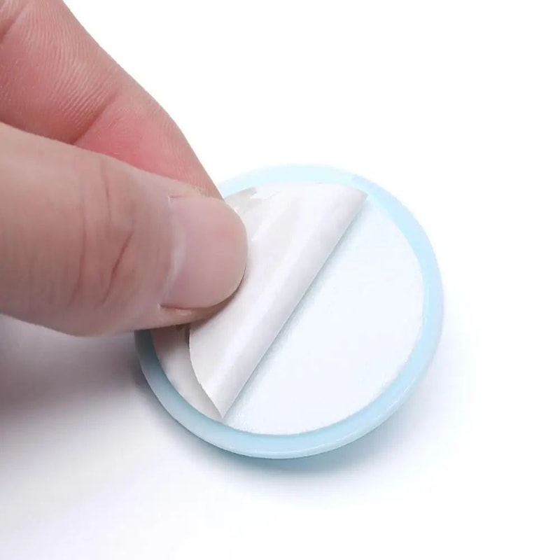 SelfAdhesive Silicone Door Stopper Pad AntiCollision Wall Protector Bumper AntiShock Door Handle C 2