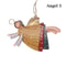 Iron Art Christmas Hanging Ornaments DIY Cartoon Soldier Angel Drops For Tree Party Crafts Holiday 12