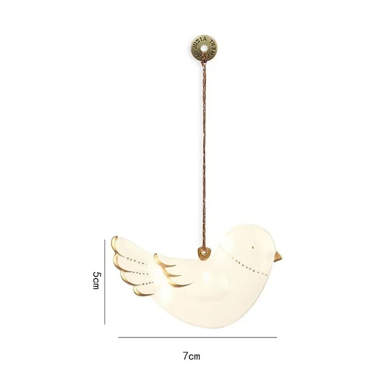 Iron Art Christmas Hanging Ornaments DIY Cartoon Soldier Angel Drops For Tree Party Crafts Holiday 18