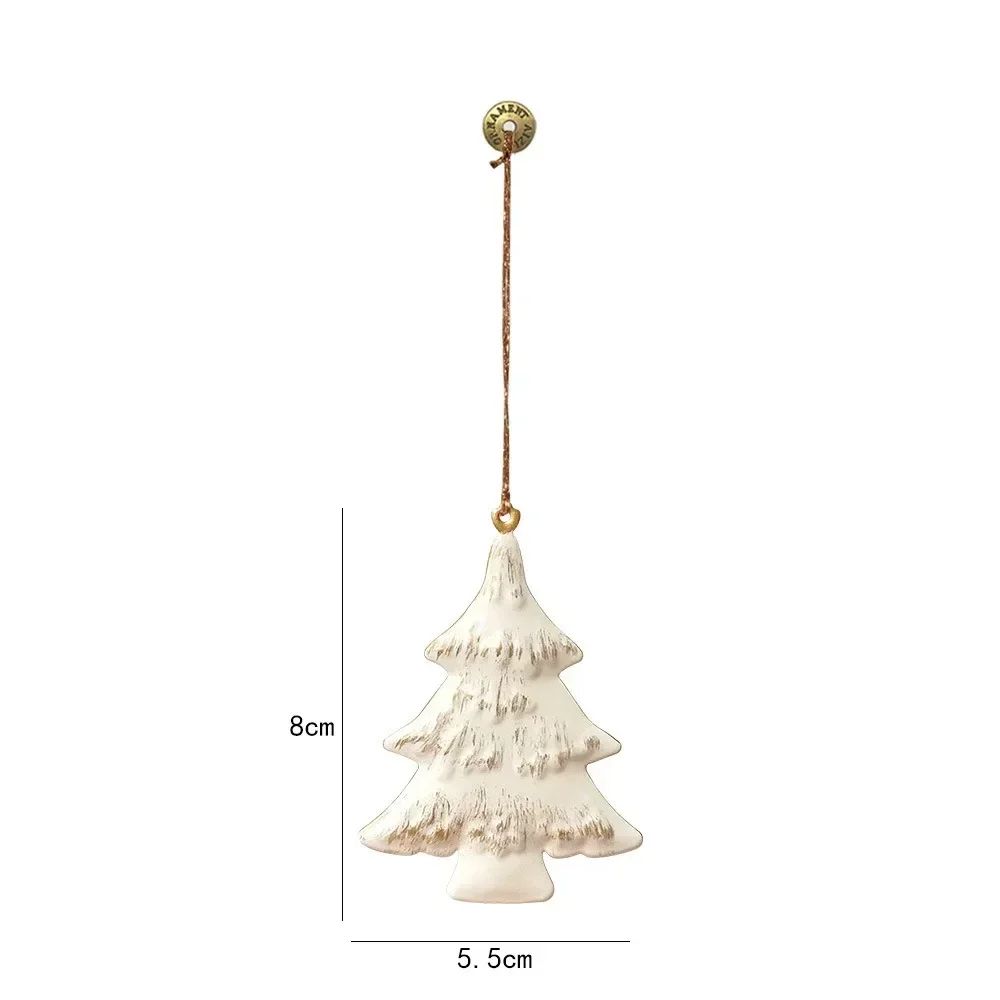 Iron Art Christmas Hanging Ornaments DIY Cartoon Soldier Angel Drops For Tree Party Crafts Holiday 19