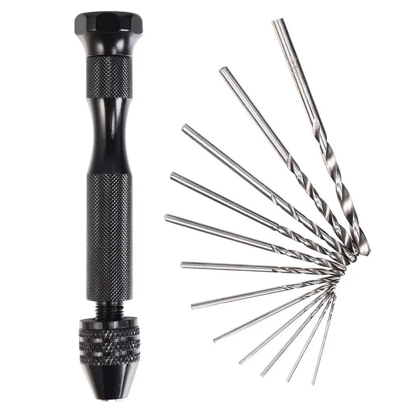 HSS Twist Drill Bit Set For Wood And Metal Mini Micro Bits For Hand Drill And Rotary Tools DIY Prec 1