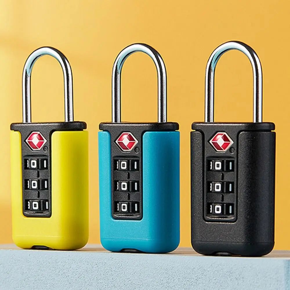 TSAApproved 3 Digit Combination Luggage Lock Travel Suitcase Password Padlock For Bags Locker Cabi 3
