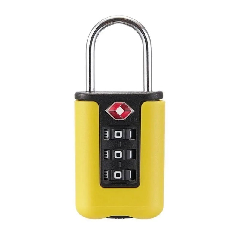 TSAApproved 3 Digit Combination Luggage Lock Travel Suitcase Password Padlock For Bags Locker Cabi 16