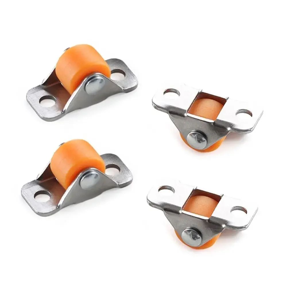 0508in Silent Rubber Furniture Casters Universal Mini Wheels For Chair Sofa Table Trolley Platform 7