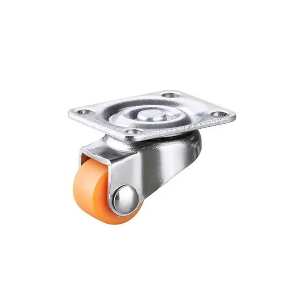 0508in Silent Rubber Furniture Casters Universal Mini Wheels For Chair Sofa Table Trolley Platform 9
