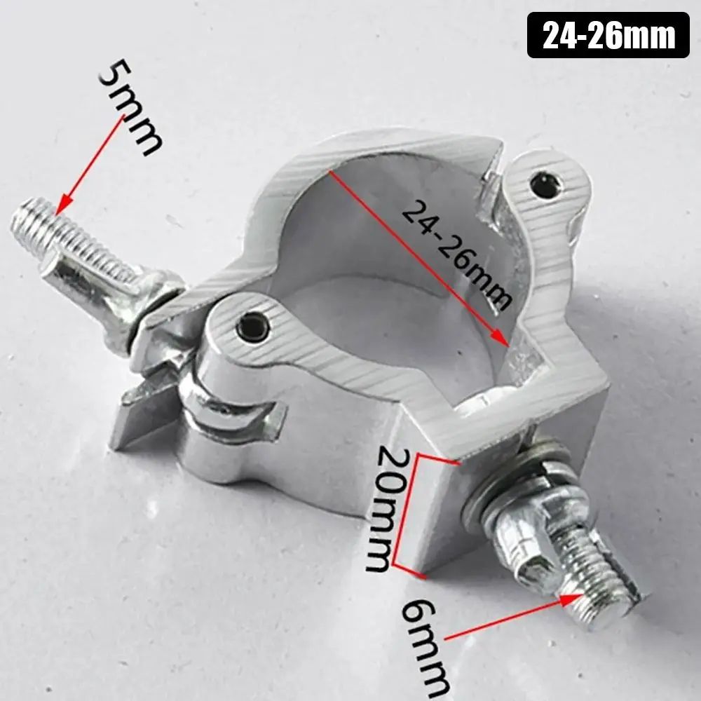 Aluminum Stage Light Truss Clamp Quick Release DJ Lighting Hook Bracket 1821mm 3852mm Secure Lamp 8