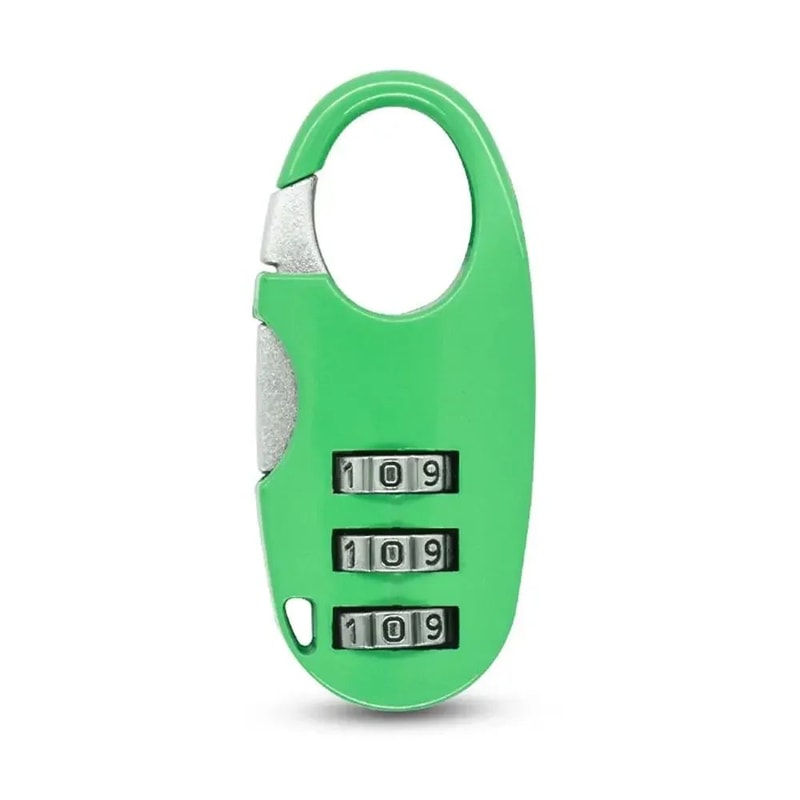 Mini Alloy Combination Code Number Lock Padlock Luggage Lock For Zipper Bag Backpack Handbag Drawer 8