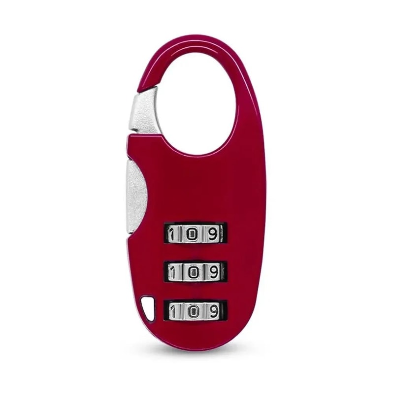 Mini Alloy Combination Code Number Lock Padlock Luggage Lock For Zipper Bag Backpack Handbag Drawer 10