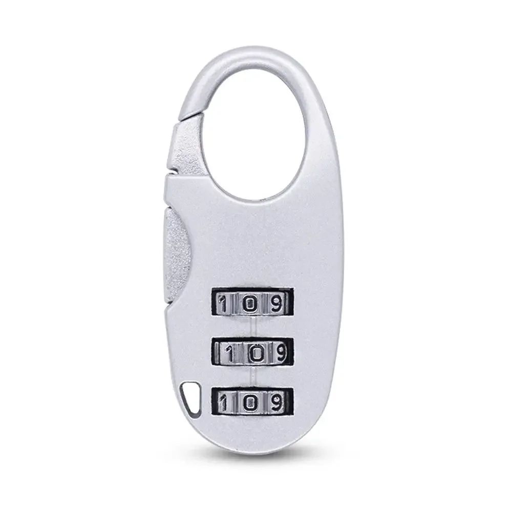 Mini Alloy Combination Code Number Lock Padlock Luggage Lock For Zipper Bag Backpack Handbag Drawer 11