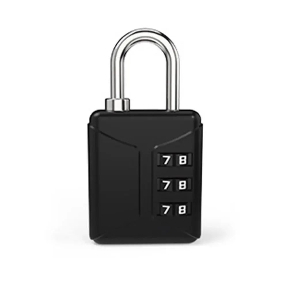 Mini Alloy Combination Code Number Lock Padlock Luggage Lock For Zipper Bag Backpack Handbag Drawer 12