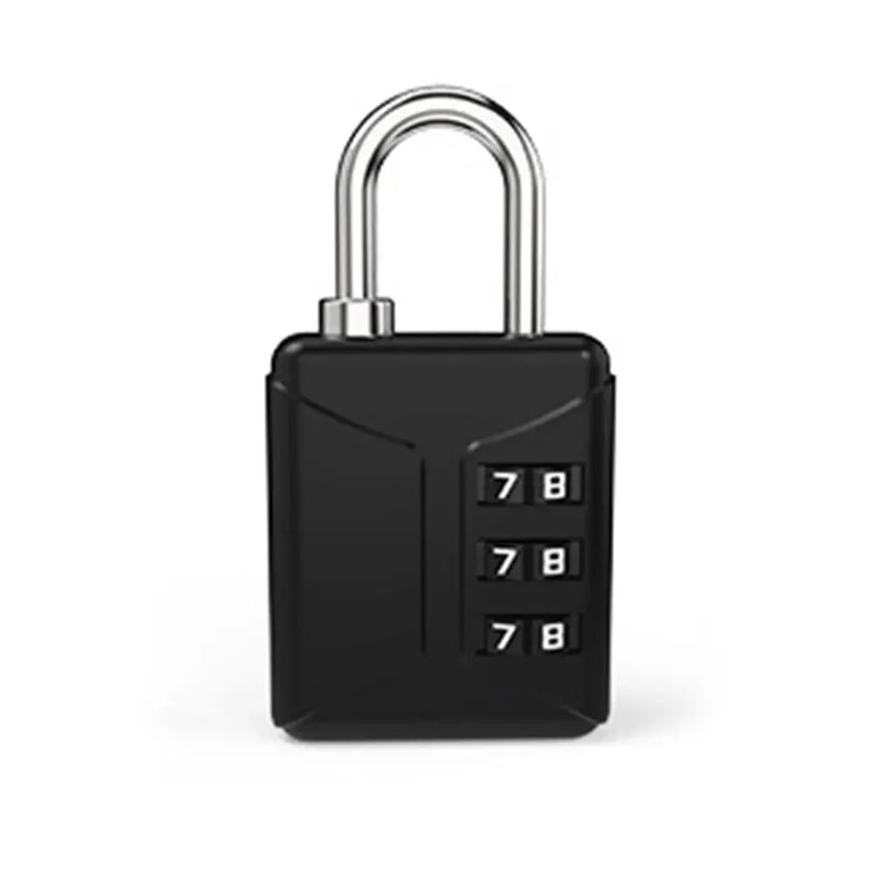 Mini Alloy Combination Code Number Lock Padlock Luggage Lock For Zipper Bag Backpack Handbag Drawer 12