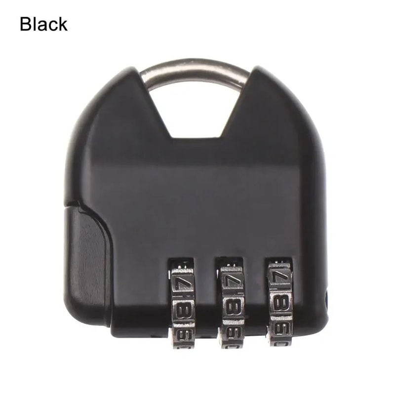 Mini Alloy Combination Code Number Lock Padlock Luggage Lock For Zipper Bag Backpack Handbag Drawer 18