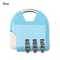 Mini Alloy Combination Code Number Lock Padlock Luggage Lock For Zipper Bag Backpack Handbag Drawer 19