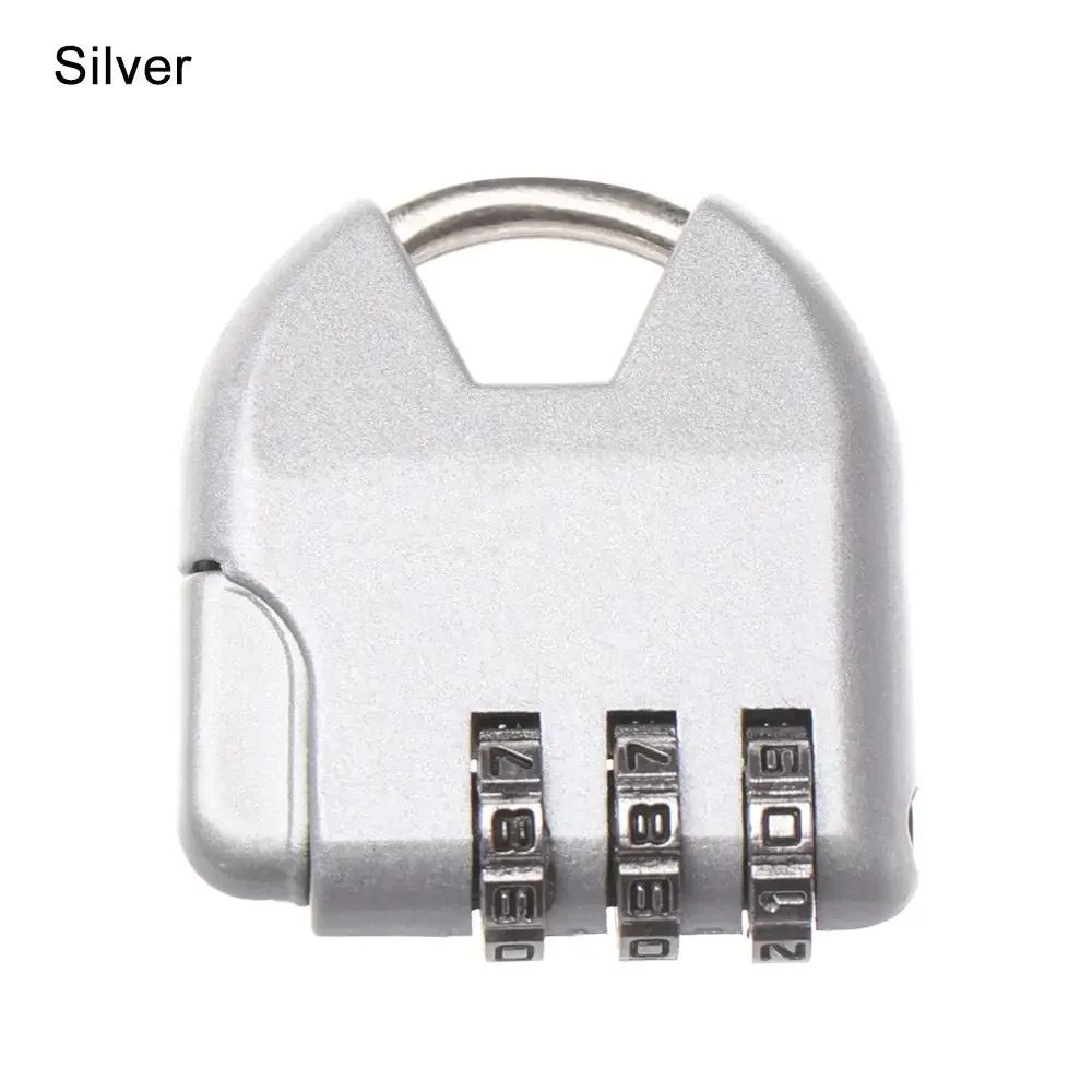 Mini Alloy Combination Code Number Lock Padlock Luggage Lock For Zipper Bag Backpack Handbag Drawer 23