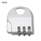 Mini Alloy Combination Code Number Lock Padlock Luggage Lock For Zipper Bag Backpack Handbag Drawer 23