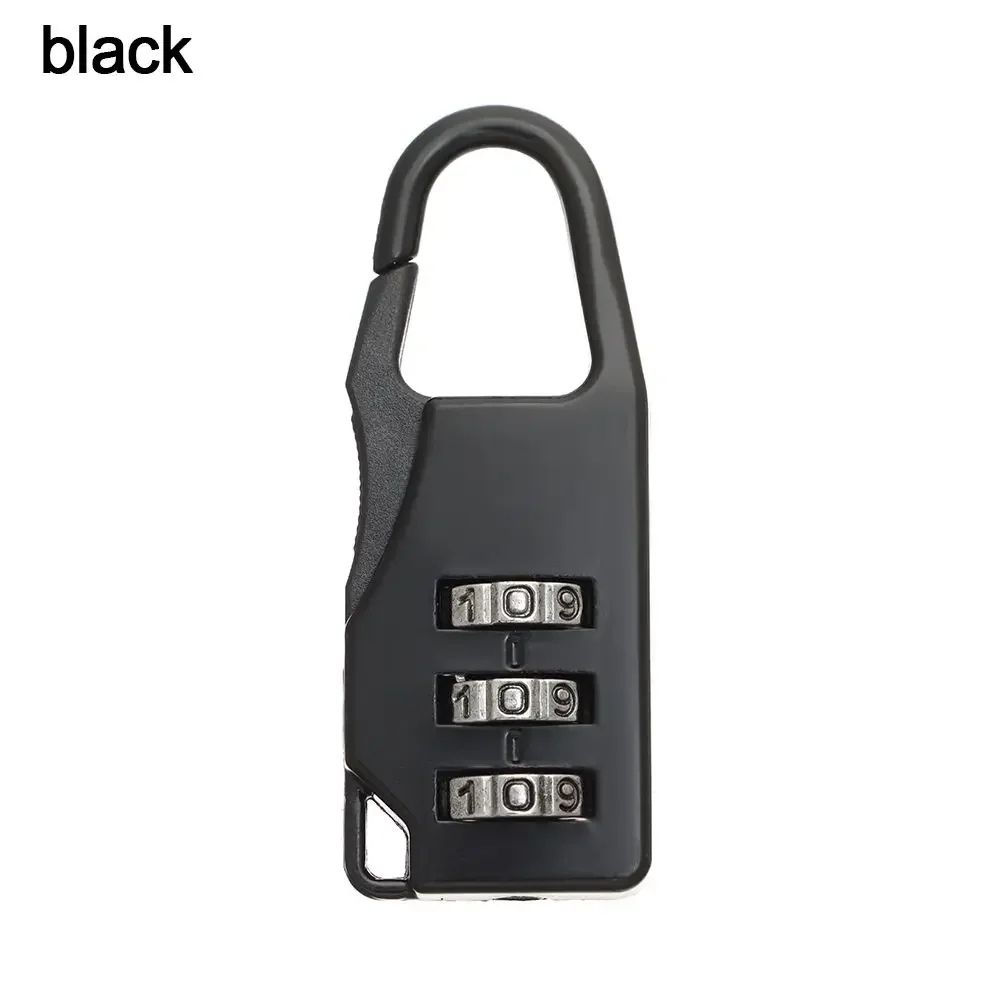 Mini Alloy Combination Code Number Lock Padlock Luggage Lock For Zipper Bag Backpack Handbag Drawer 24