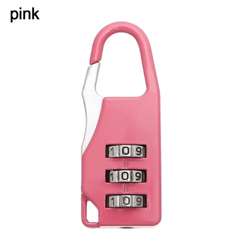 Mini Alloy Combination Code Number Lock Padlock Luggage Lock For Zipper Bag Backpack Handbag Drawer 26