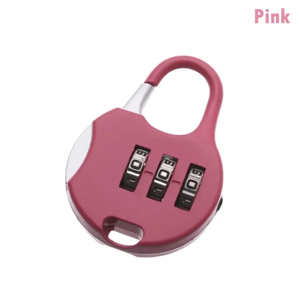 Mini Alloy Combination Code Number Lock Padlock Luggage Lock For Zipper Bag Backpack Handbag Drawer 27