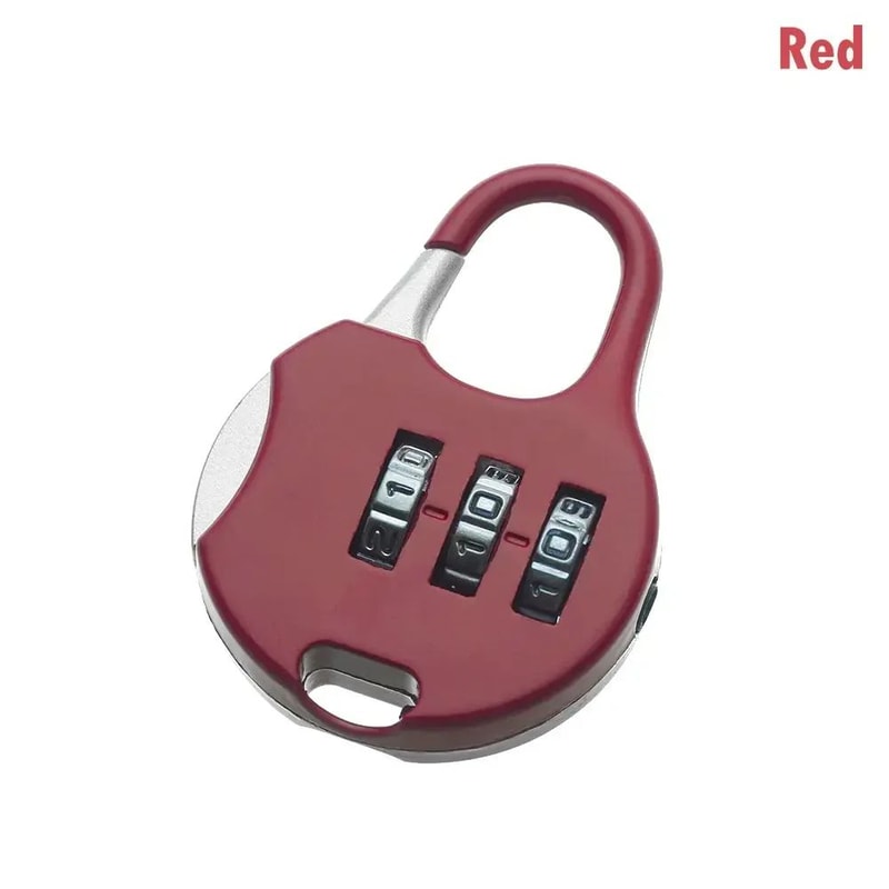 Mini Alloy Combination Code Number Lock Padlock Luggage Lock For Zipper Bag Backpack Handbag Drawer 28