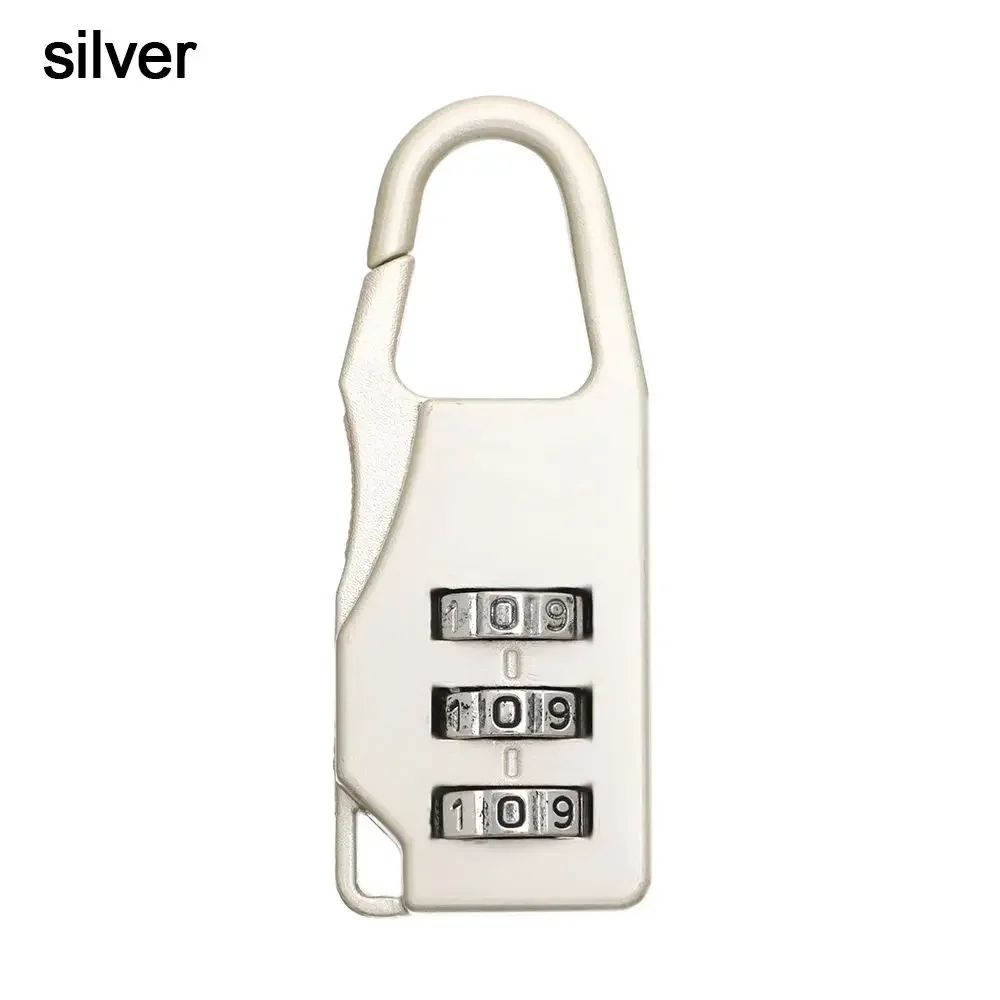Mini Alloy Combination Code Number Lock Padlock Luggage Lock For Zipper Bag Backpack Handbag Drawer 29