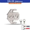 SNSeries Alloy Crimping Pliers 4mm Jaw Precision Terminal Crimper Tool For Wire Connectors Ratche 12