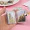 Mini Binder Photocard Holder 20Pocket Kpop Card Album Collect Book Keychain Card Organizer For Id 4