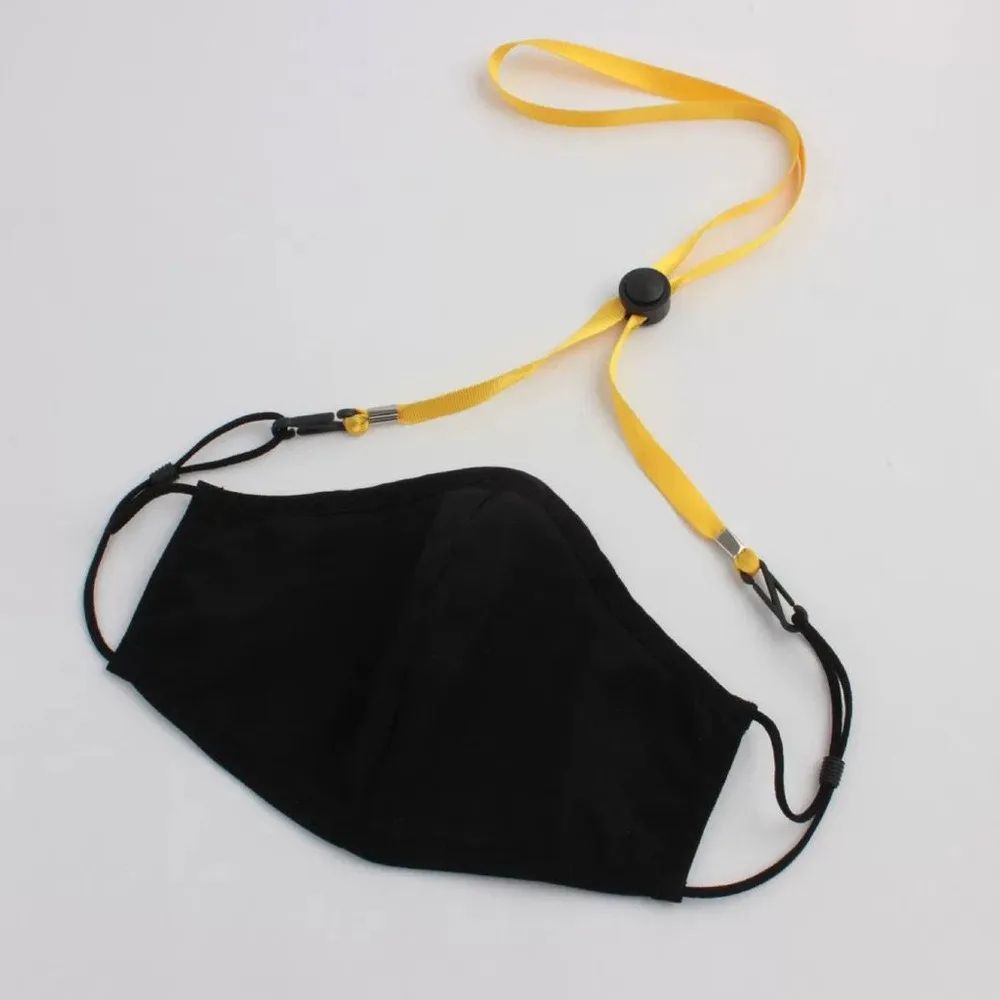 Adjustable Hat Windproof Chin Strap 276 Inches Nylon Neck Lanyard Mask Chain MultiUse Outdoor Hat 4