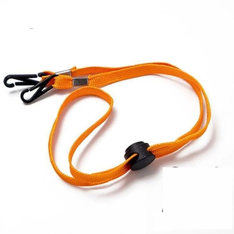 Adjustable Hat Windproof Chin Strap 276 Inches Nylon Neck Lanyard Mask Chain MultiUse Outdoor Hat 15