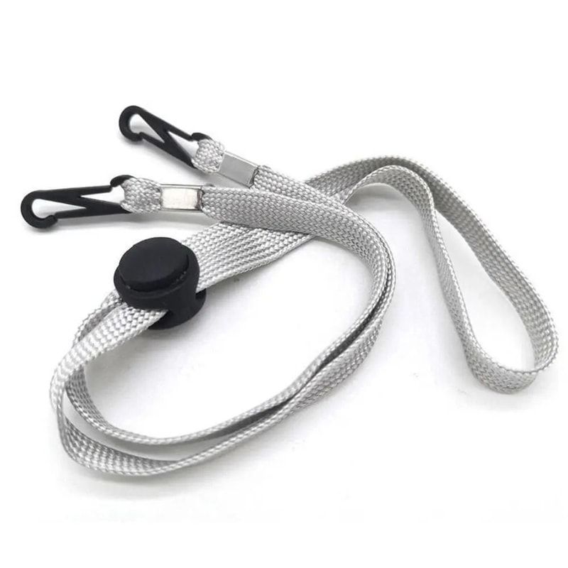 Adjustable Hat Windproof Chin Strap 276 Inches Nylon Neck Lanyard Mask Chain MultiUse Outdoor Hat 10