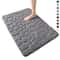 NonSlip Cobblestone Bath Mat Thick Soft Absorbent Bathroom Rug For Shower Tub QuickDry Floor Mat 0