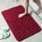 NonSlip Cobblestone Bath Mat Thick Soft Absorbent Bathroom Rug For Shower Tub QuickDry Floor Mat 23